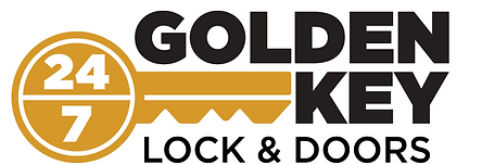 Golden Key Locksmith Logo