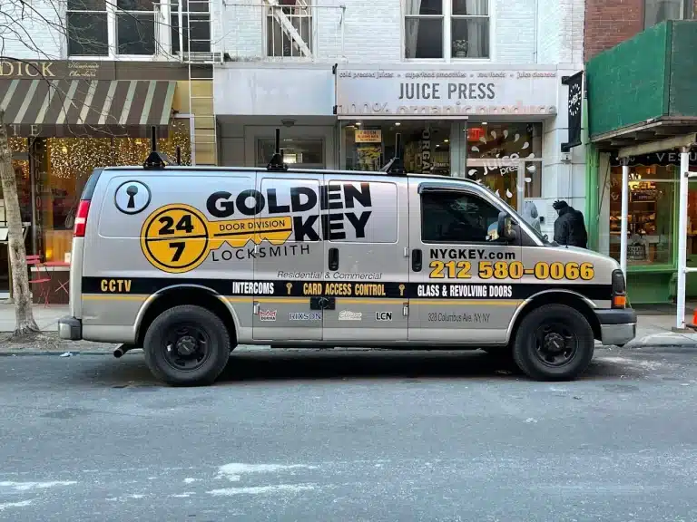 Golden Key Locksmith NYC Service Van